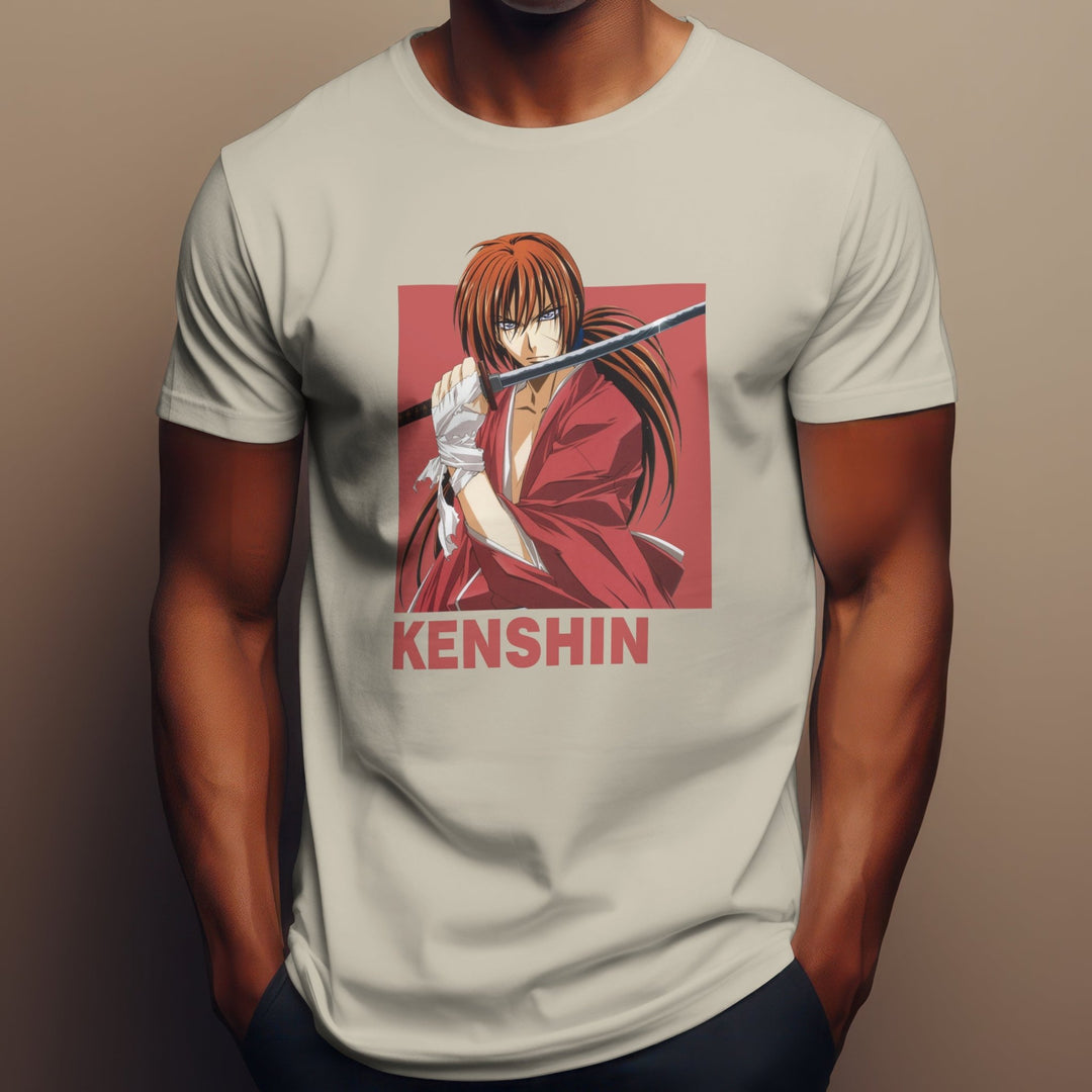 Samurai X - Kenshin v3 T-shirt - Gifts Handmade