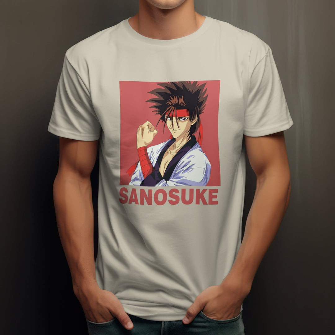 Samurai X - Sanosuke T-shirt - Gifts Handmade