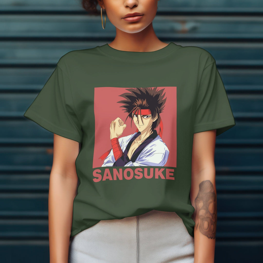 Samurai X - Sanosuke T-shirt - Gifts Handmade