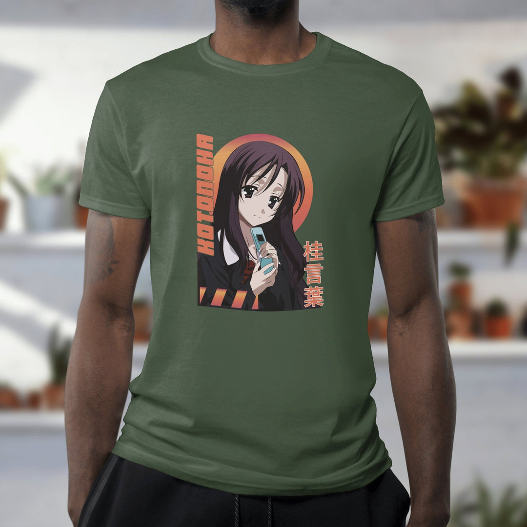 School Days - Kotonoha T-shirt - Gifts Handmade