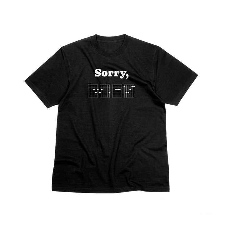 Sorry IDGAF Unisex T-Shirt, Funny Guitar Chords Shirt, Guitar Player Shirt Gifts, Guitarist Joke Slogan T-Shirt, Funny Musician Unisex Shirt - Gifts Handmade