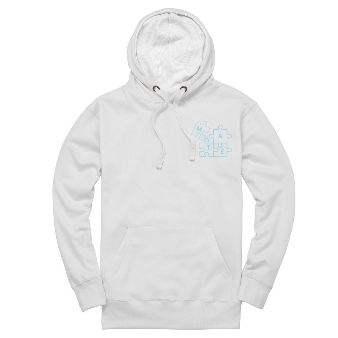 Soul Mate Matching Couple Embroidered Unisex Hoodies, Custom Valentine's Hoodie with Initial on Sleeve, Couples Valentines Day Gift Idea, Trendy Valentine’s Day Clothing - Gifts Handmade