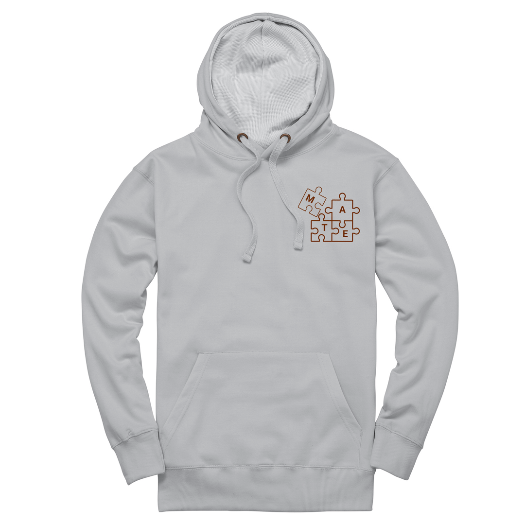 Soul Mate Matching Couple Embroidered Unisex Hoodies, Custom Valentine's Hoodie with Initial on Sleeve, Couples Valentines Day Gift Idea, Trendy Valentine’s Day Clothing - Gifts Handmade