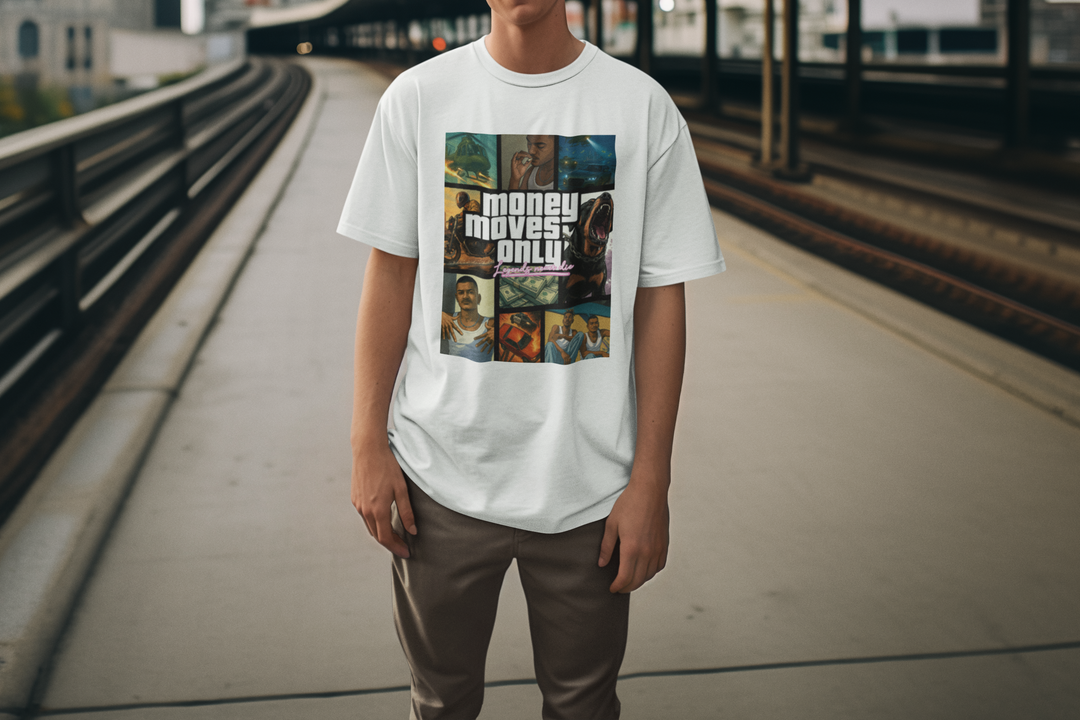 Personalised Vice Streets Collage T-Shirt