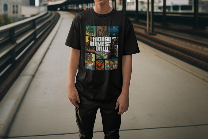 Personalised Vice Streets Collage T-Shirt