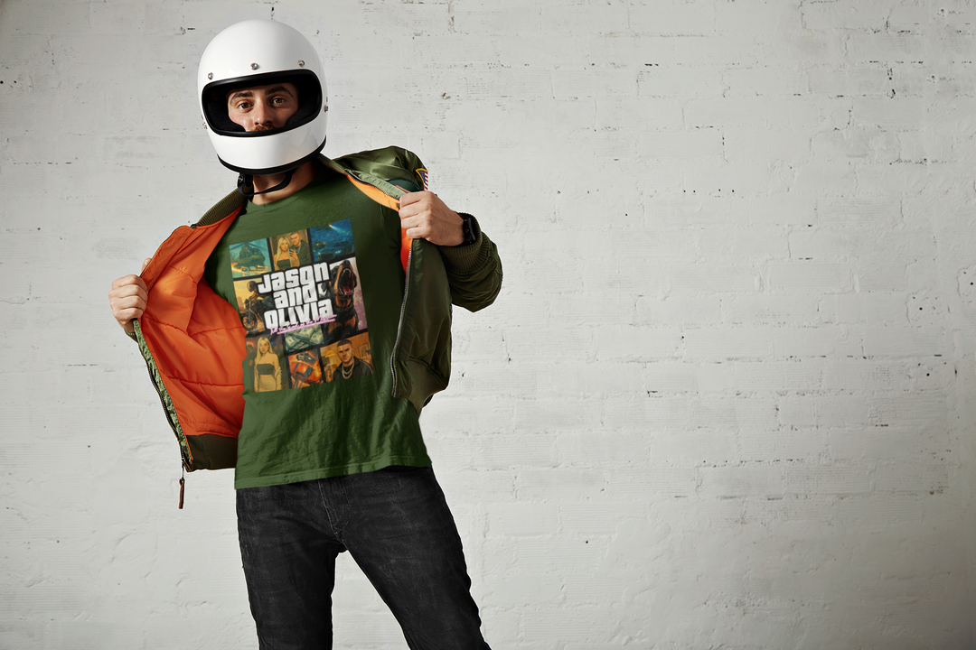 Personalised Vice Streets Collage T-Shirt