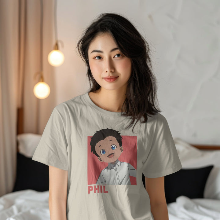 The Promised Neverland - Phil T-shirt - Gifts Handmade