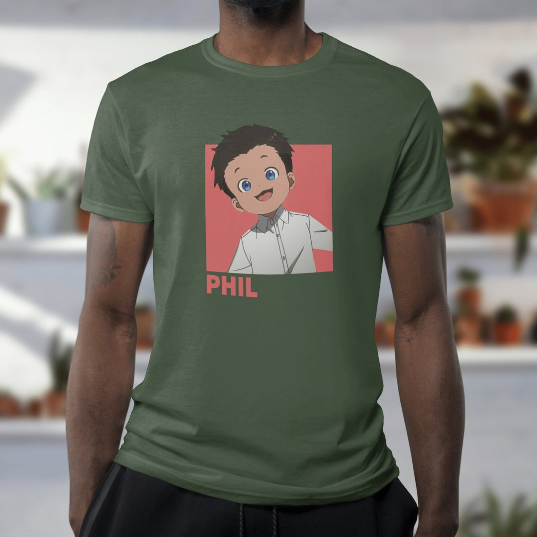 The Promised Neverland - Phil T-shirt - Gifts Handmade