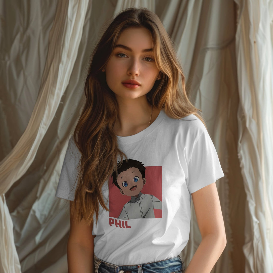 The Promised Neverland - Phil T-shirt - Gifts Handmade