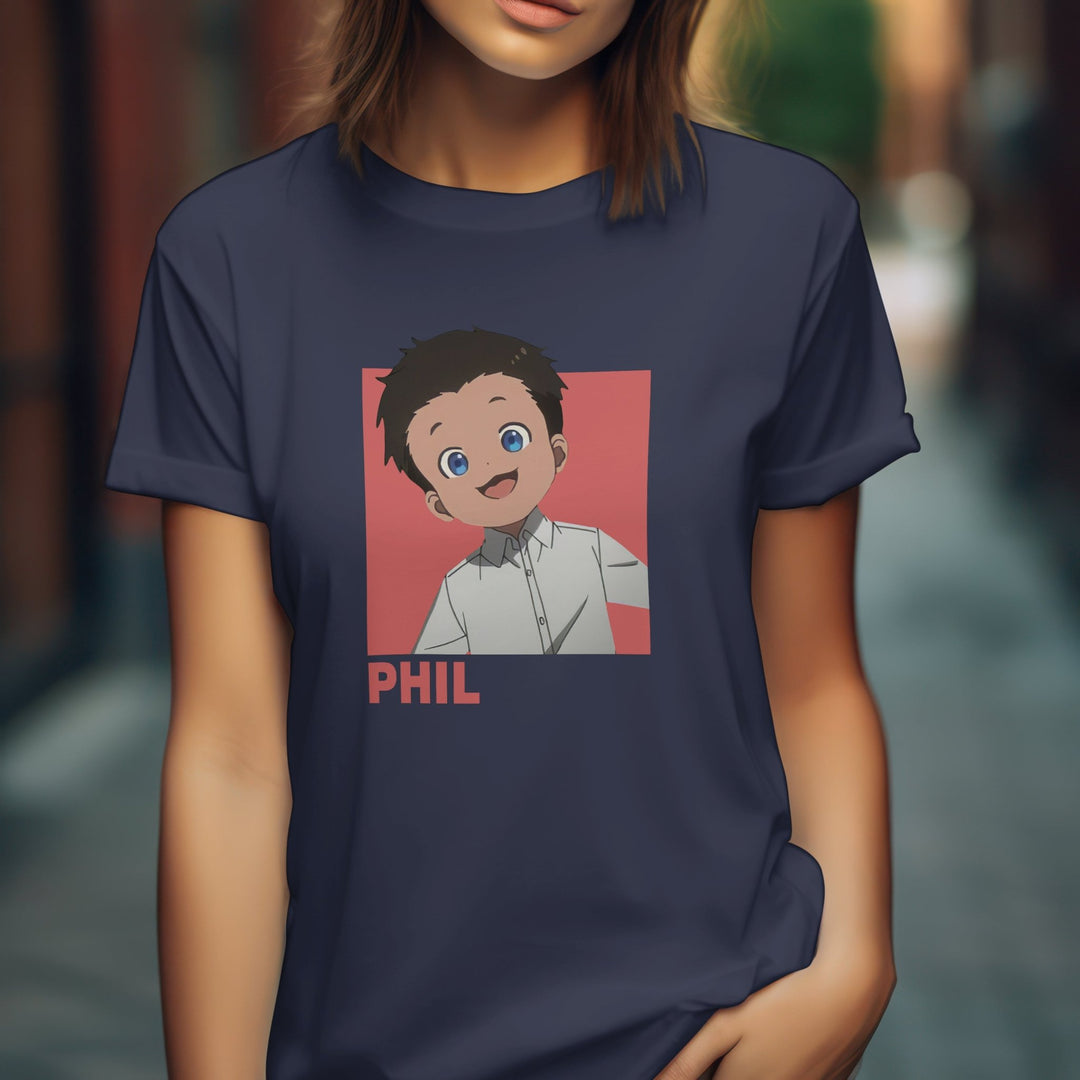 The Promised Neverland - Phil T-shirt - Gifts Handmade