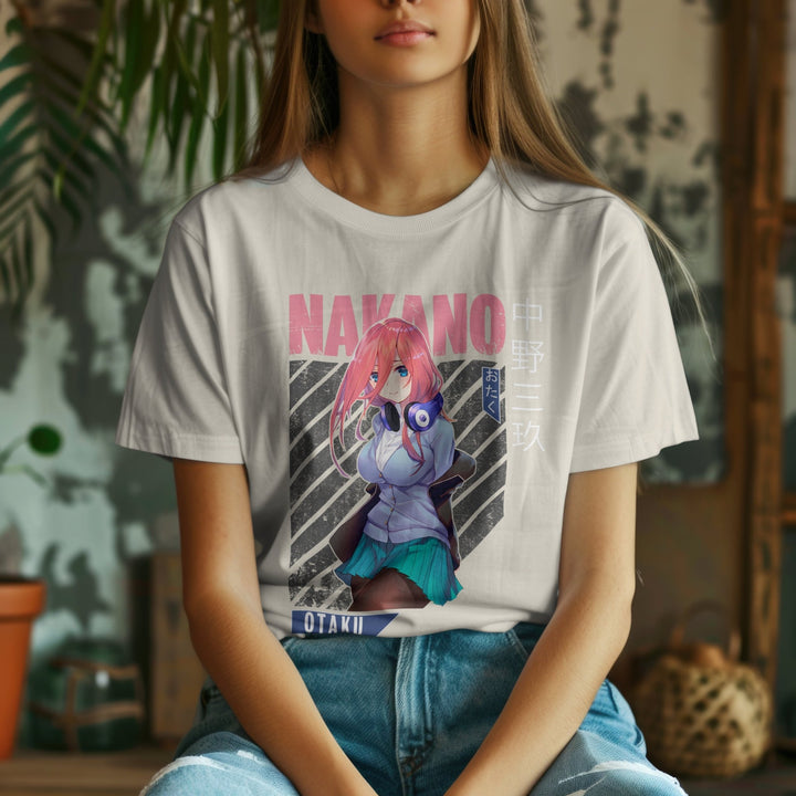 The Quintessential Quintuplets - Miku v1 T-shirt - Gifts Handmade