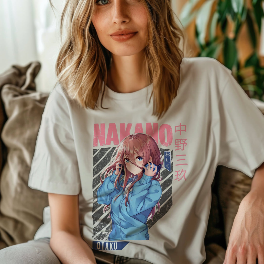 The Quintessential Quintuplets - Miku v2 T-shirt - Gifts Handmade