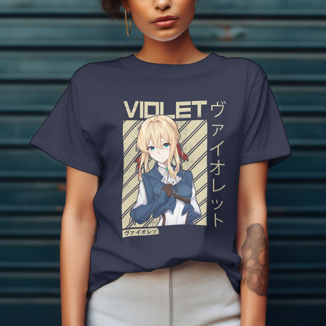 Violet Evergarden - Violet T-shirt - Gifts Handmade