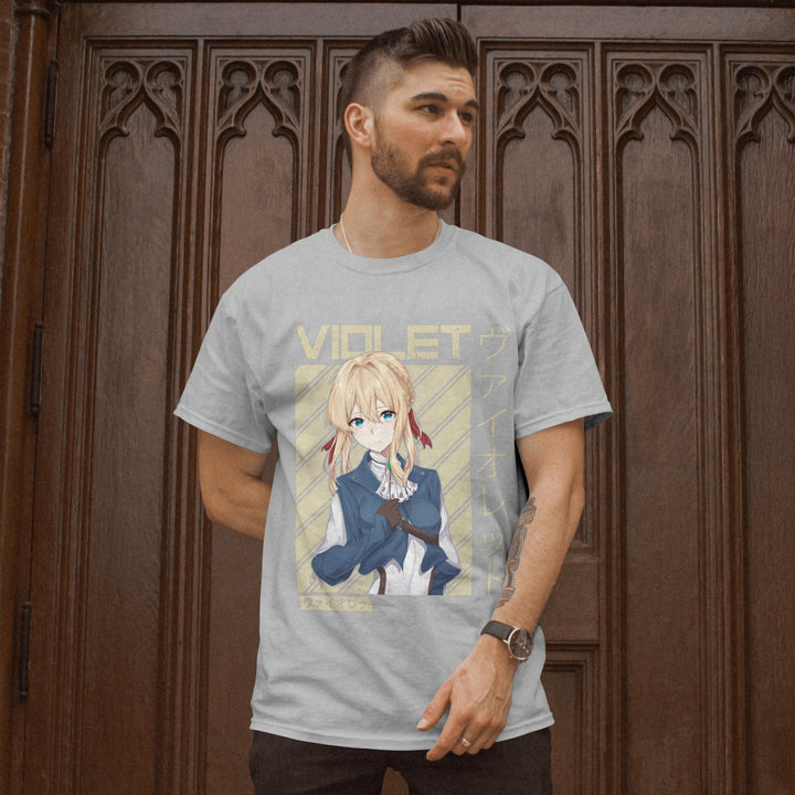 Violet Evergarden - Violet T-shirt - Gifts Handmade