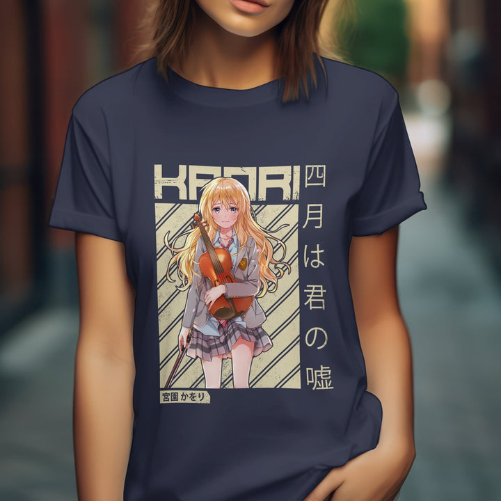 Your Lie In April - Kaori v2 T-shirt - Gifts Handmade