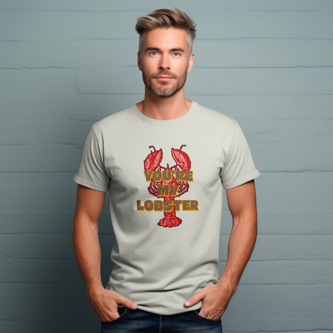 You're My Lobster Unisex T - Shirt, Couples Matching Lobster T - Shirt, Trendy Graphic Shirt, Gender Neutral Shirt, Funny Friends Lobster Shirt - Gifts Handmade