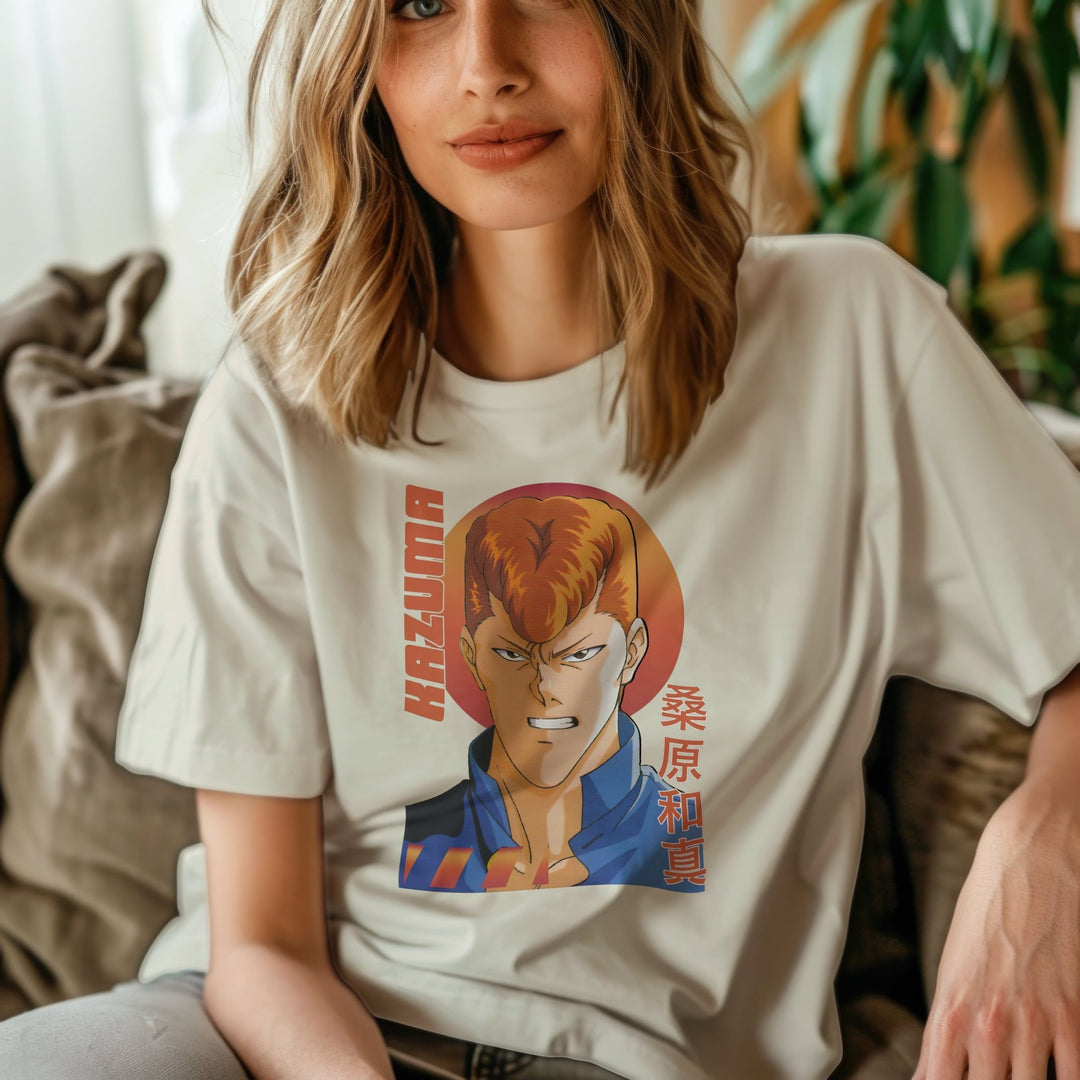 Yu Yu Hakusho - Kazuma T-Shirt - Gifts Handmade