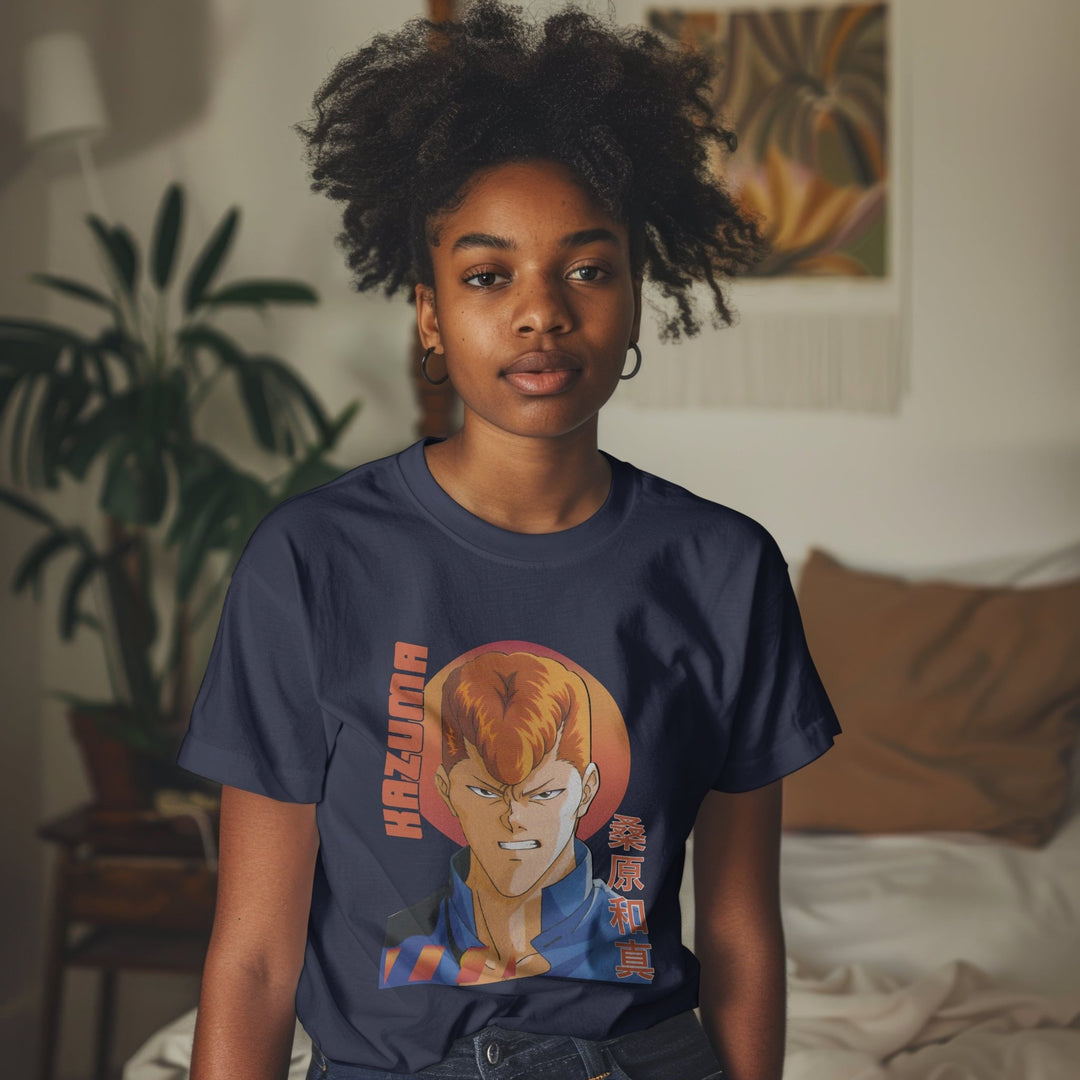 Yu Yu Hakusho - Kazuma T-Shirt - Gifts Handmade