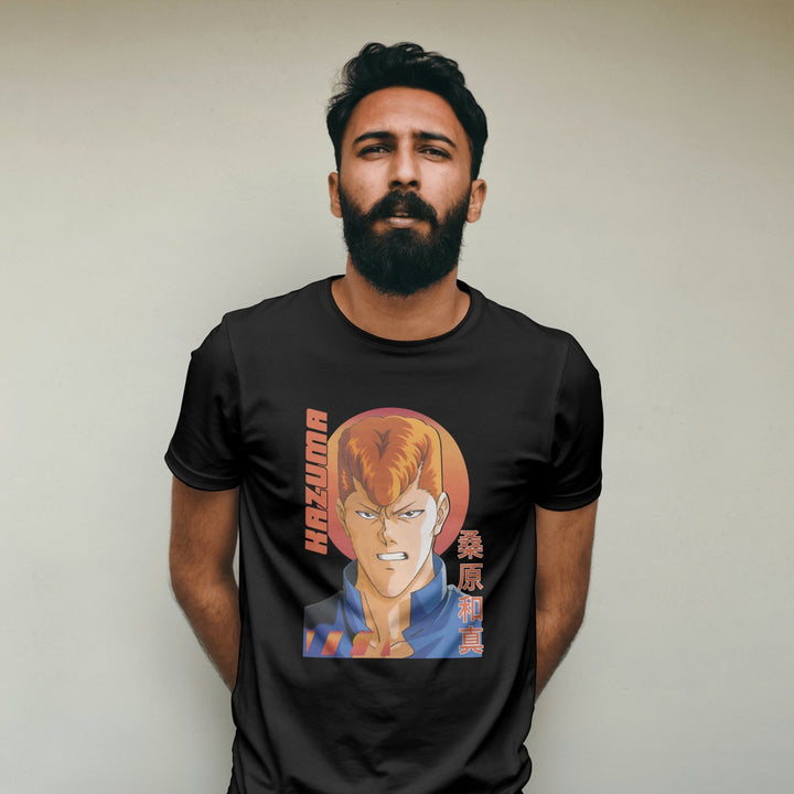 Yu Yu Hakusho - Kazuma T-Shirt - Gifts Handmade