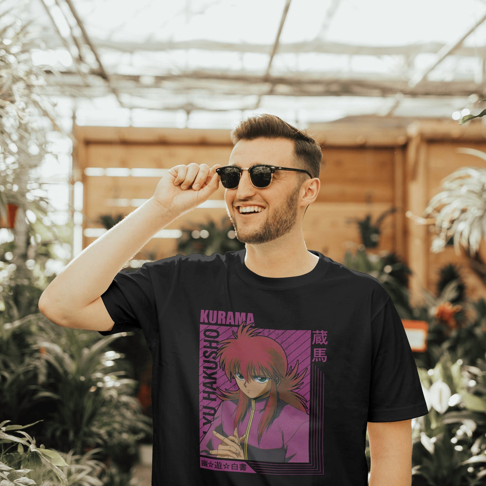 Yu Yu Hakusho - Kurama T-shirt - Gifts Handmade