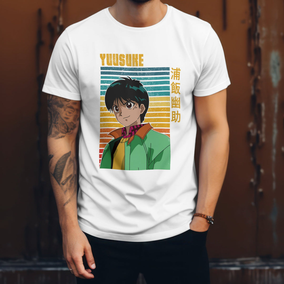 Yu Yu Hakusho - Yuusuke T-shirt - Gifts Handmade