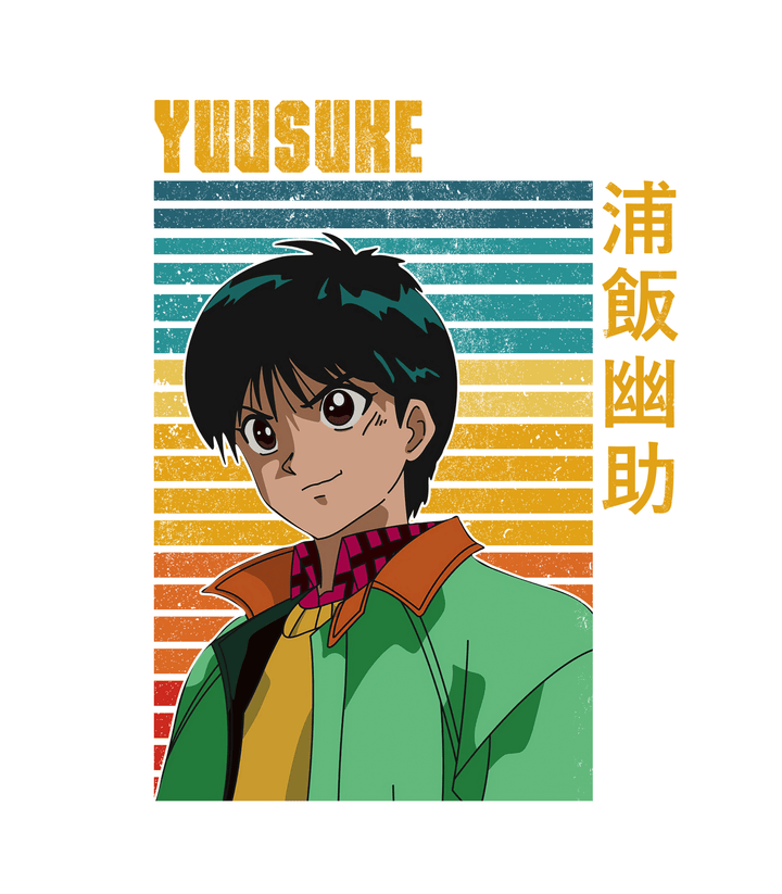 Yu Yu Hakusho - Yuusuke T-shirt - Gifts Handmade