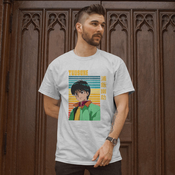 Yu Yu Hakusho - Yuusuke T-shirt - Gifts Handmade