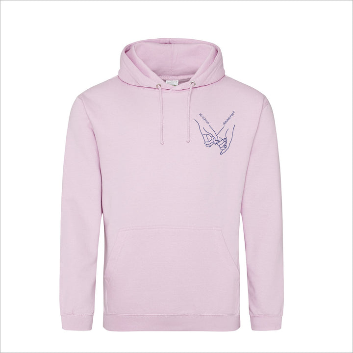 Custom Embroidered Name Pink Promise Sweatshirt Hoodie - Gifts Handmade