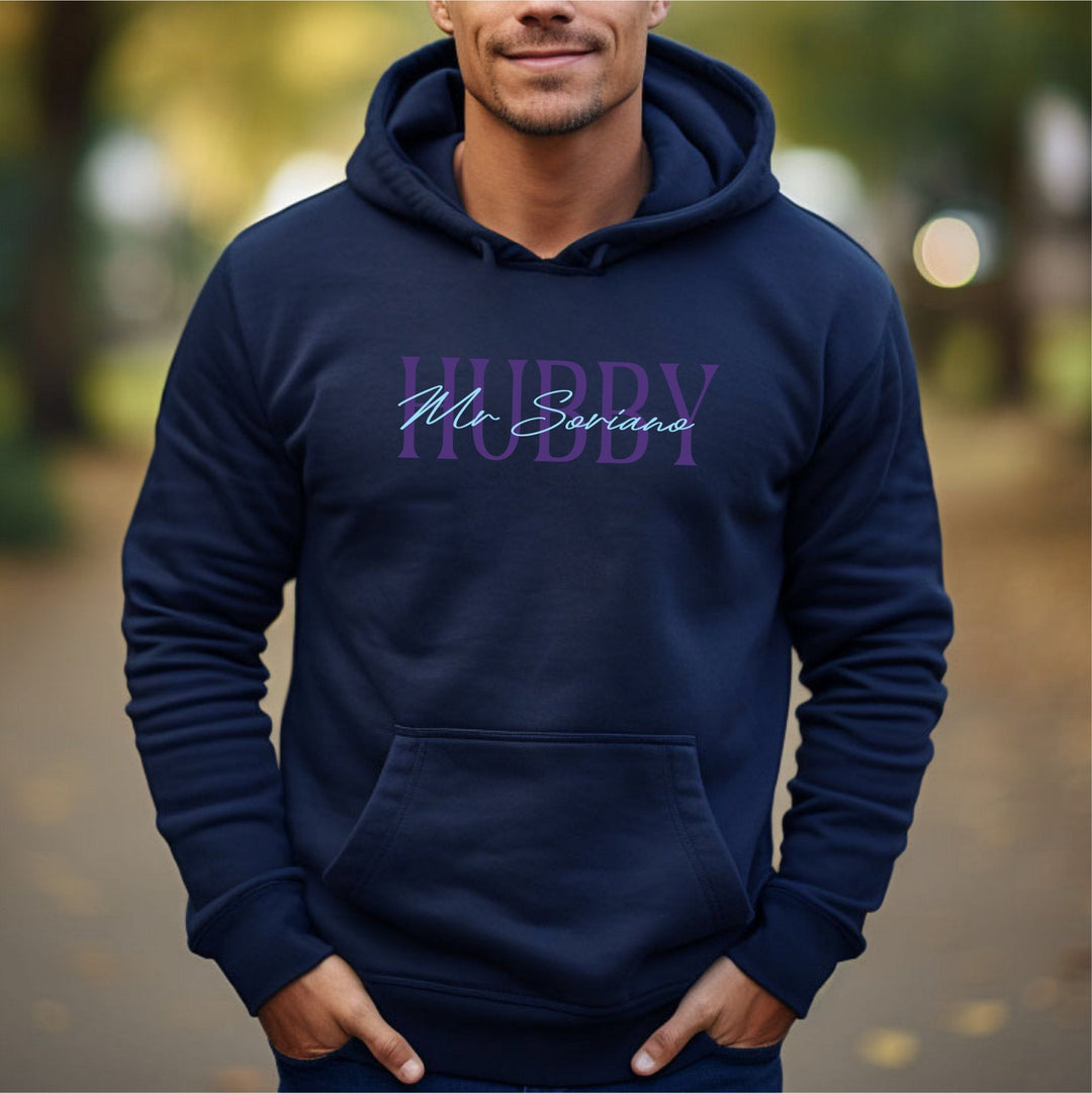 Custom Embroidered Overlapping Name Sweatshirt Hoodie - Gifts Handmade