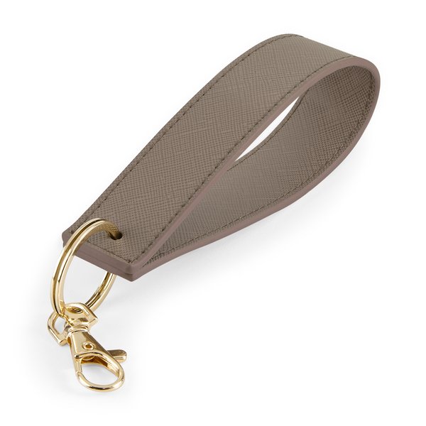 Name Vegan Leather Wristlet Keyring - Gifts Handmade