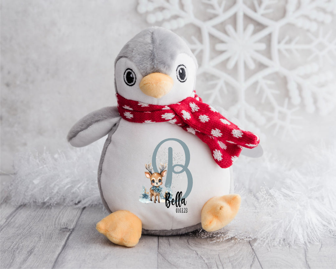 Personalised Reindeer Letter Teddy - Gifts Handmade