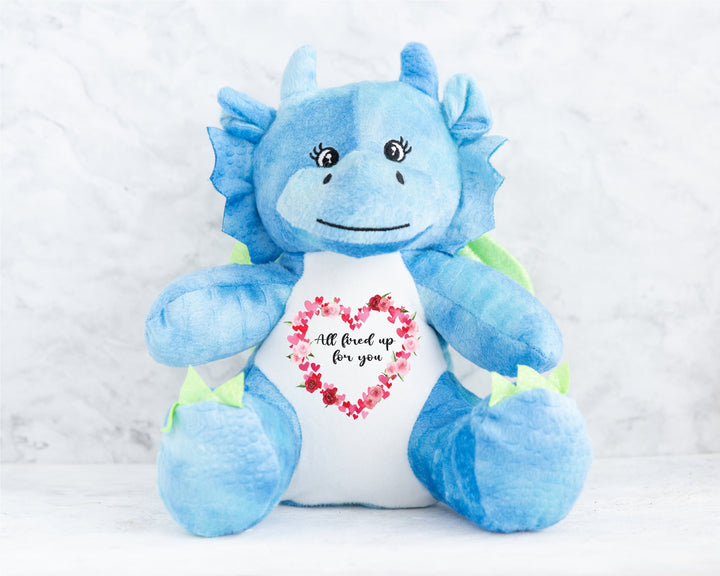 Personalised Valentines Teddy Bear - Gifts Handmade