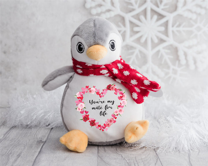 Personalised Valentines Teddy Bear - Gifts Handmade