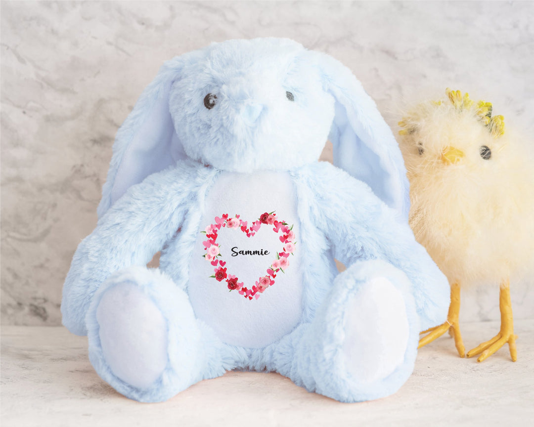 Personalised Valentines Teddy Bear - Gifts Handmade